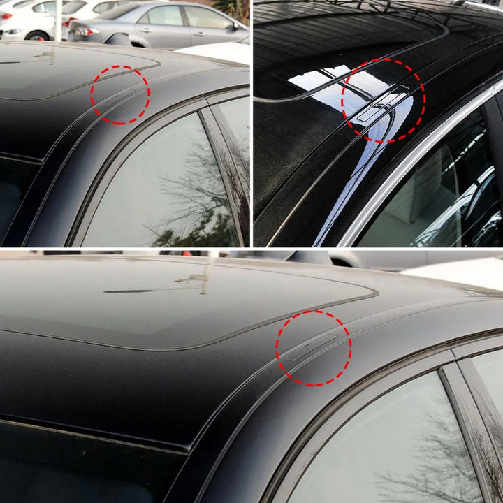 Car Craft Compatible With Bmw 5 Series F10 2010-2017 Car Roof Rail Molding Trim Luggage Rack Cover Plate 51137274739 Unpainted - CAR CRAFT INDIA
