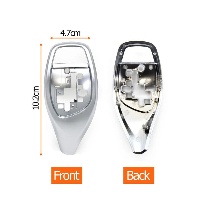 Car Craft Compatible With Bmw X5 X6 Series F15 F16 2014-2018 Car Gear Shifter Leaver Knob Shift Lever Cover Replacement 61319346827-b-1 Model B Silver Chrome M Sport CC-7816 - CAR CRAFT INDIA