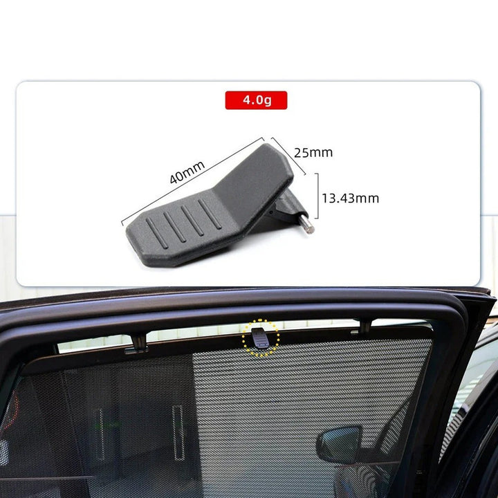 Car Craft Compatible With Bmw X3 X5 F15 X6 F16 2014-2019 Rear Door Window Sun Shadow Curtain Hook Roller Blind Mounting Buckle Sunshade Retainer Clip 51357373634-1 CC-8969