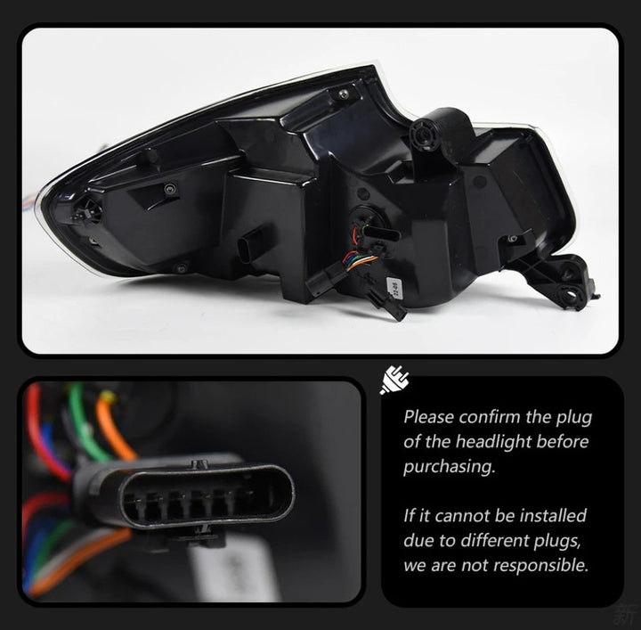 Car Craft Compatible With Bmw 2 Series F22 M2 2014-2021 Car Front Upgraded Tail Light Lamp Xenon Taillight Retrofit Upgrade Modified Led Drl Hid Led Style Gtr Smoke Clear - CAR CRAFT INDIA