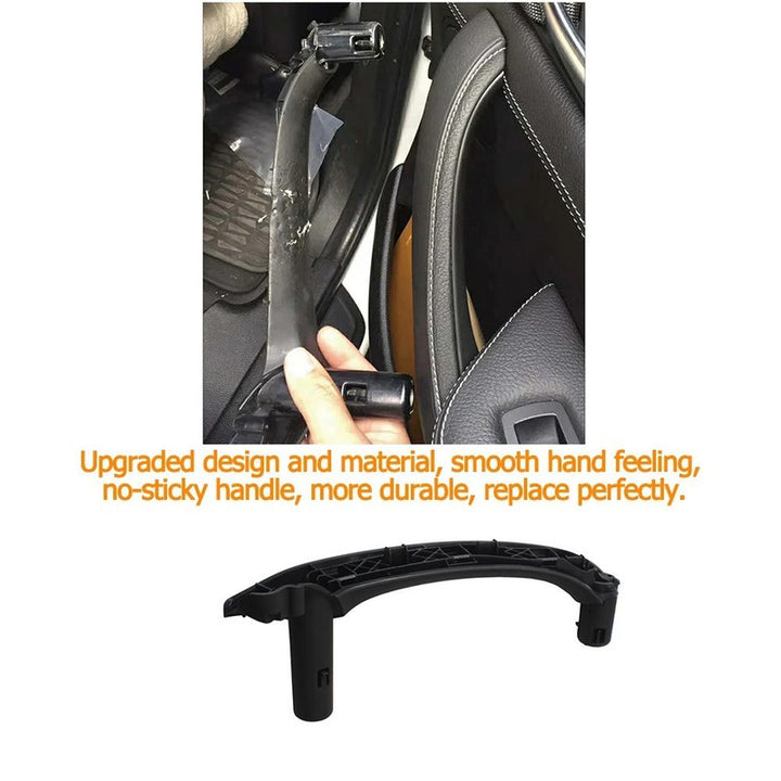 Car Craft Compatible With Bmw X3 X4 F25 F26 2010-2016 Interior Car Door Armrest Panel Plastic Door Pull Handle Cover Black Inner 51419209215l Left