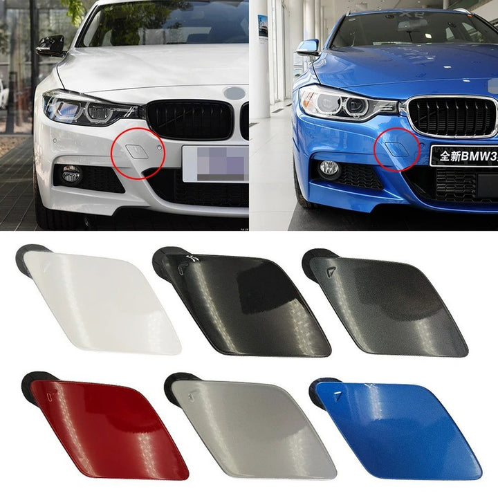 Car Craft Compatible With Bmw 3 Series F30 2012-2019 M Sport M Tech Front Bumper Tow Hook Towing Tochan Trailer Cover 51118067961 Unpainted - CAR CRAFT INDIA
