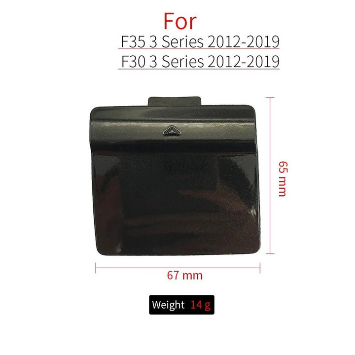 Car Craft Compatible With Bmw 3 Series F30 2012-2019 M Sport M Tech Rear Bumper Tow Hook Towing Tochan Trailer Cover 51128065615 Unpainted - CAR CRAFT INDIA