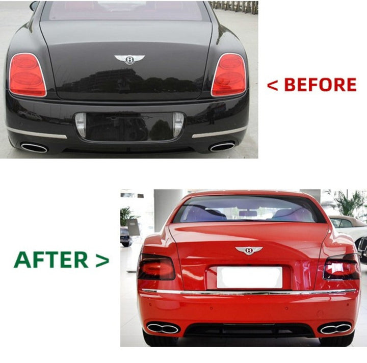 Car Craft Compatible With Bentley Flying Spur 2005-2016 Upgrade Facelift Convert To 2017 Style Kit Bumper Grill Headlight Taillight Trunnk Fender Bodykit Glass Fiber