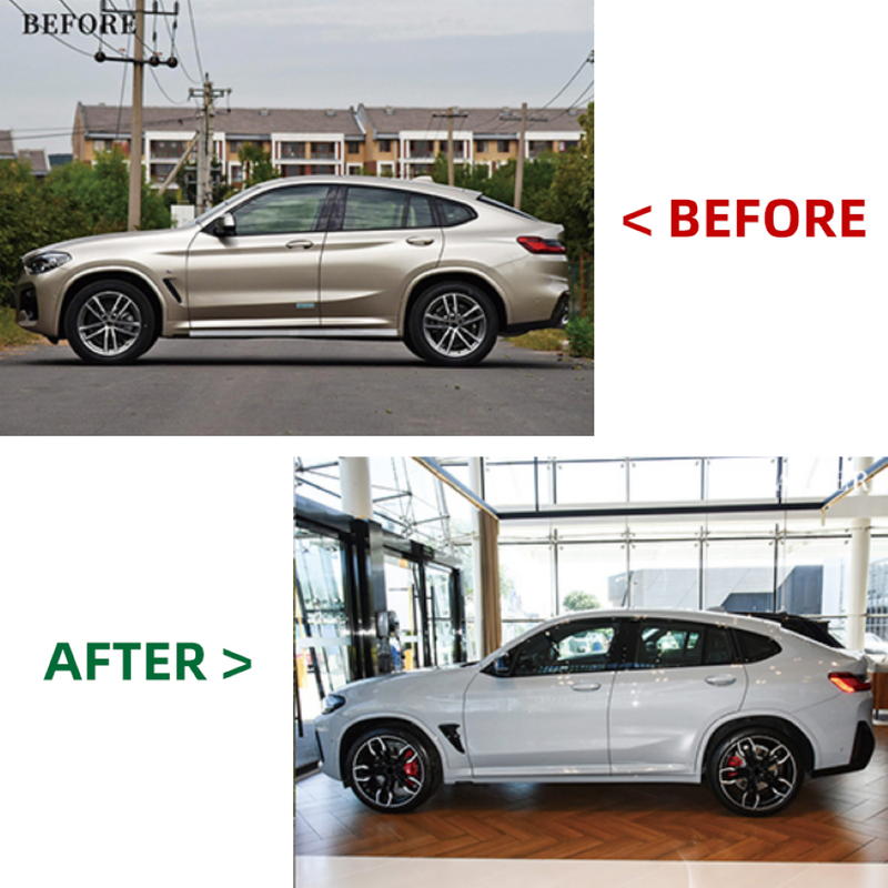 X4 Rear Lens Mod X4 G02 2018-2021 TO X4 G02 LCI 2023+ M SPORTS MT M TECH UPGRADE ...
