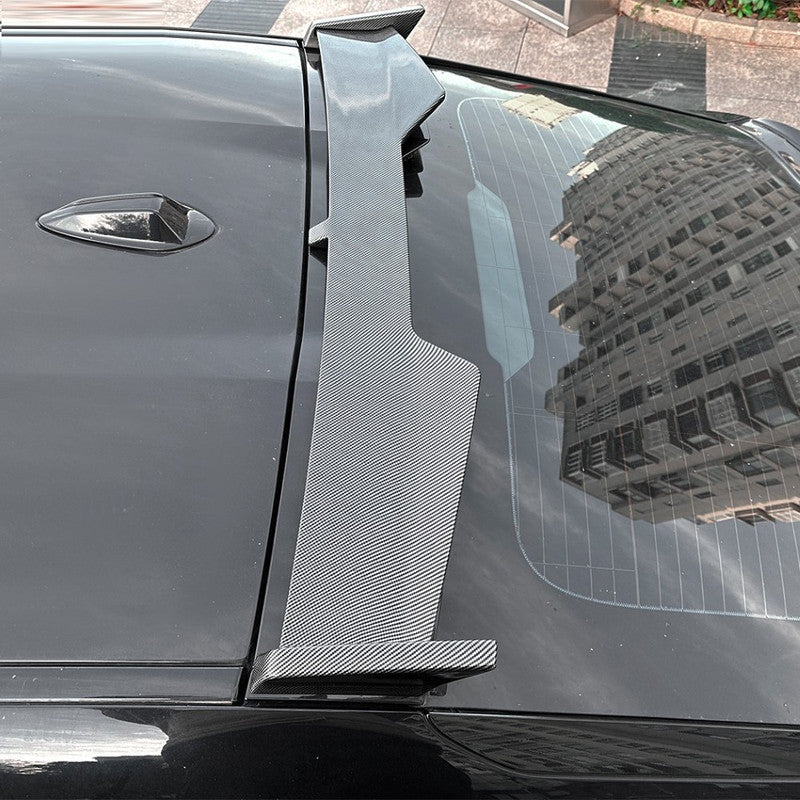 Car Craft Compatible With Bmw X6 G06 M Sport 2019+ Rear Trunk Boot Roof Wing Lip Spoiler Splitter Skirts Zst-935 Gb Glossy Black