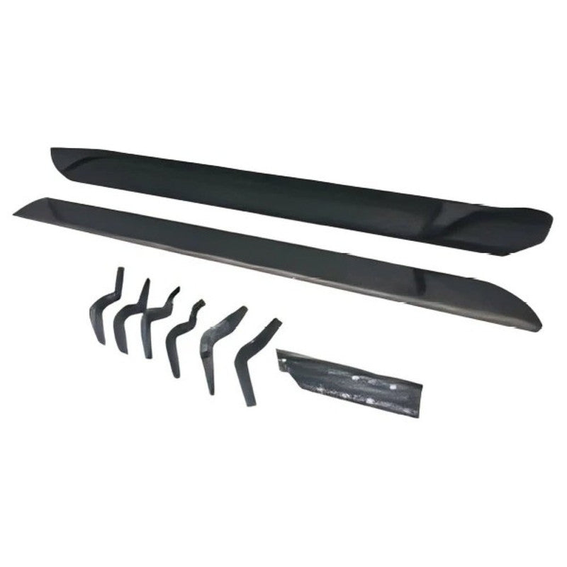 Car Craft Compatible With Toyota Hilux Revo Rocco 2021 Car Side Step Running Boards Steel Running Board Nerf Bar Ar-tyta-0116 Black CC-8564 - CAR CRAFT INDIA