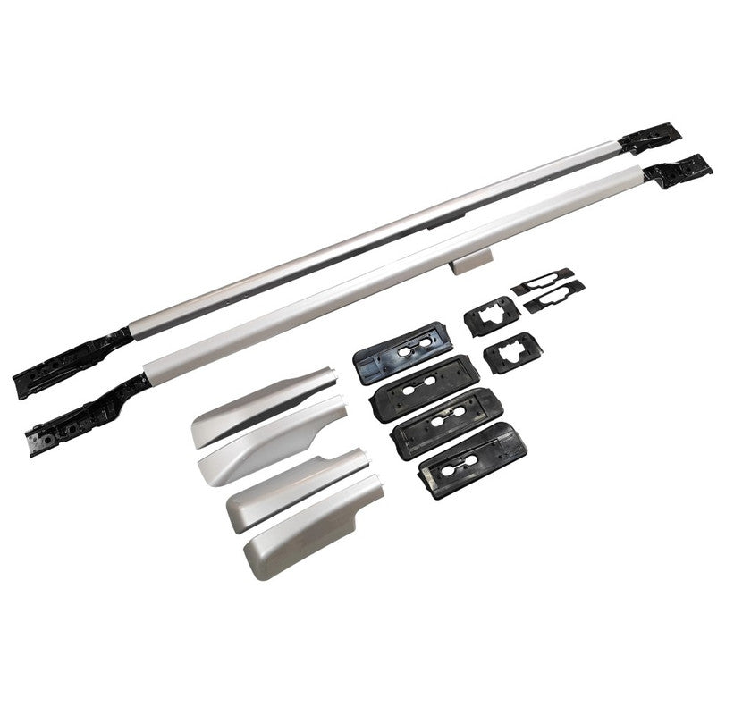 Car Craft Compatible With Toyota Land Cruiser Lc300 2022+ Roof Rail Rack Bar Ar-tyta-0148 Bl Black CC-8561 - CAR CRAFT INDIA