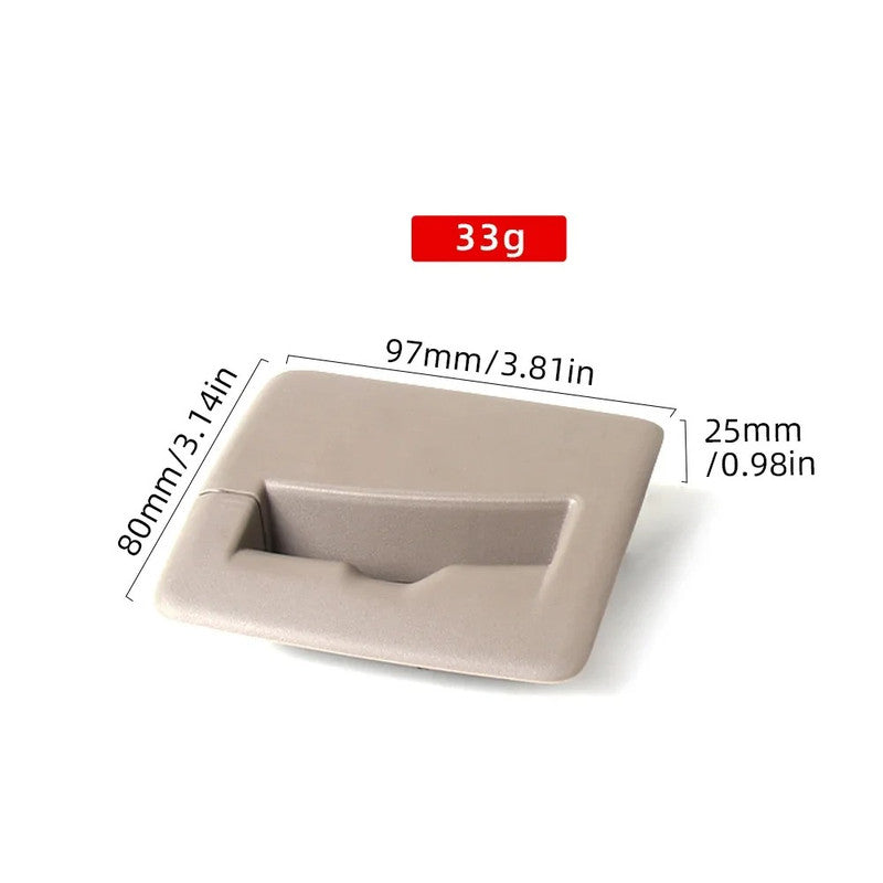 Car Craft Compatible With Volkswagen Passat B6 2005 -2011 B7l 2011 -2016 Cc 2012 -2017 Golf 2010 -2014 Magotan 2012 -2016 Passat 2008 -2016 Rear Seat Belt Guide Trim Cover 3c0857781b9b9 Black CC-8943