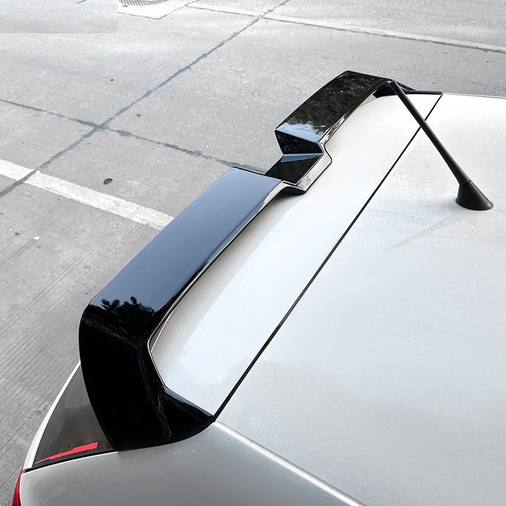 Car Craft Compatible With Volkswagen Polo Mk5 6r 6c 2009-2024 Rear Trunk Boot Roof Wing Lip Spoiler Splitter Skirts Oettinger Zst-965 Carbon Fiber Look