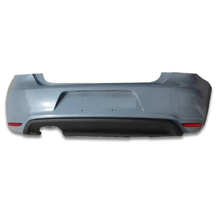 Car Craft Compatible With Vw Volkswagen Polo 2014-2024 Upgrade Facelift Convert To Gti Line Style Rear Bumper Bodykit