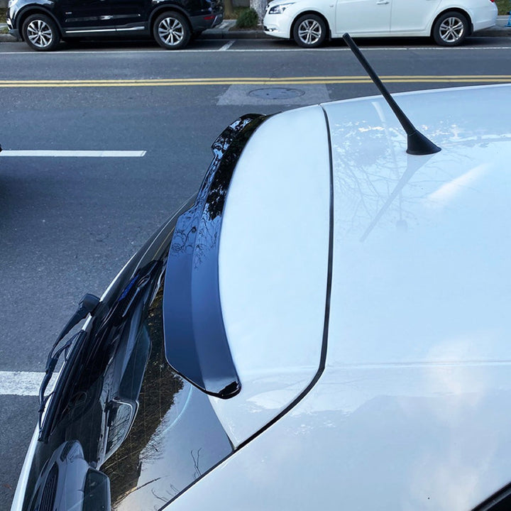 Car Craft Compatible With Volkswagen Polo Mk5 6r 6c 2009-2024 Rear Trunk Boot Roof Wing Lip Spoiler Splitter Skirts Max Style Zst Carbon Fiber Look