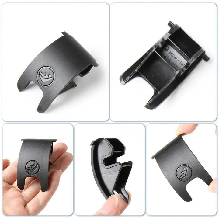 Car Craft Compatible With Audi Q5 2009-2016 Rear Child Seat Belt Lock Isofix Cover Trim 8r08871874pk CC-8974