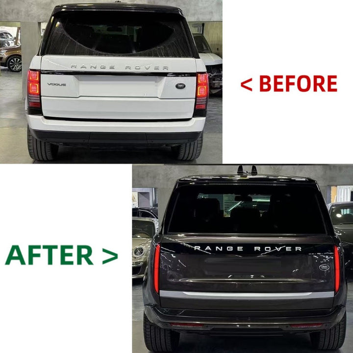 Car Craft Compatible With Range Land Rover Vogue 2014-2017 Upgrade Facelift Convert To 2024 Svr Bodykit Bumper Headlight Taillight Hood Pop Up Handle Fender - CAR CRAFT INDIA