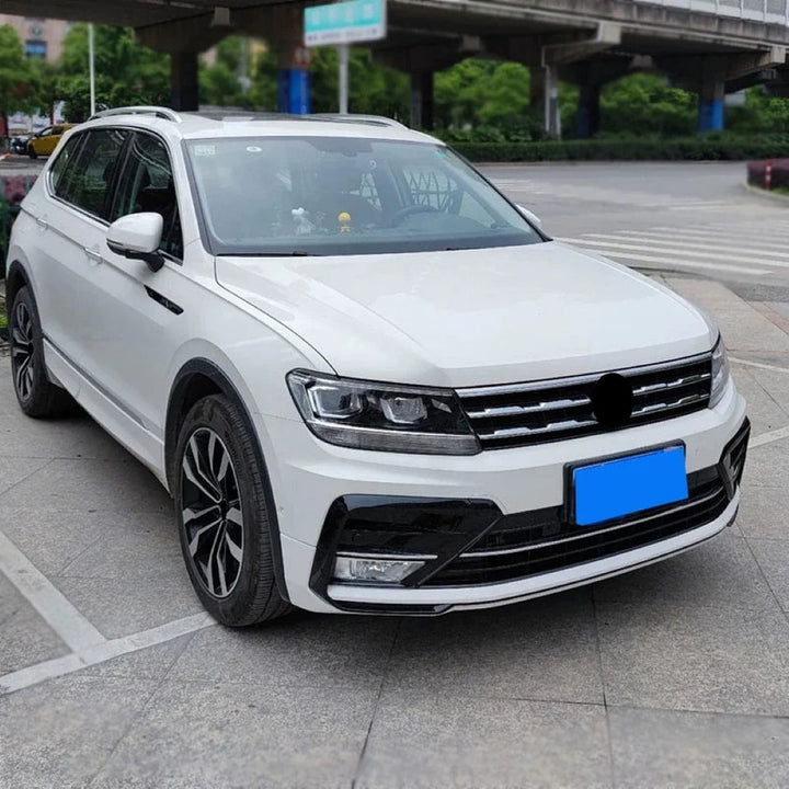 Car Craft Compatible With Vw Volkswagen Tiguan 2016-2019 Upgrade Facelift Convert To R Line Style Front Bumper Bodykit