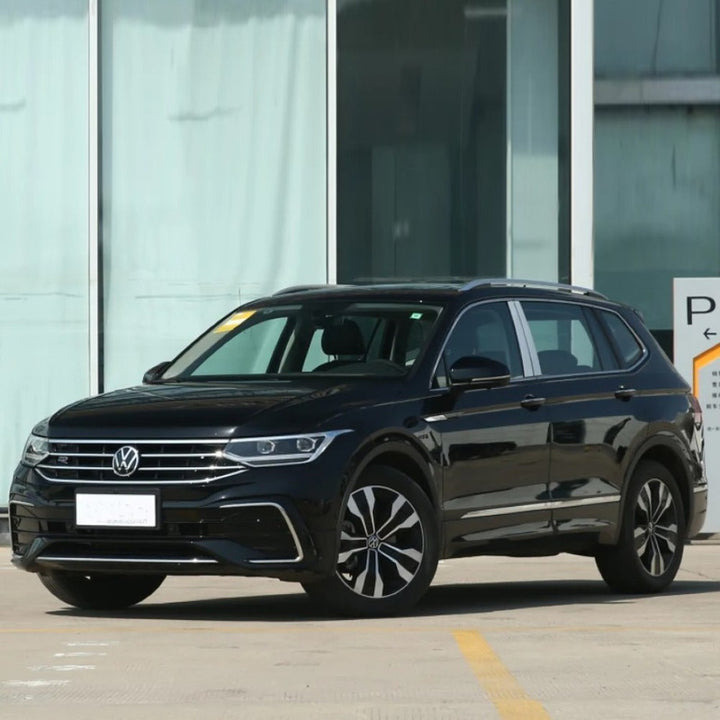 Car Craft Compatible With Vw Volkswagen Tiguan 2021-2023 Upgrade Facelift Convert To R Line Style Front Door Trim Cover Panel Skirst