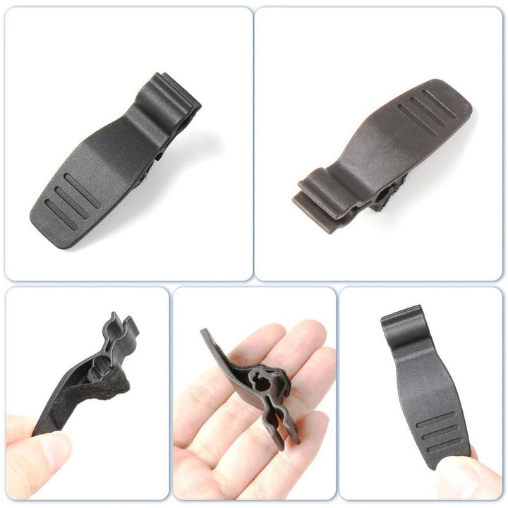 Car Craft Compatible With Vw Volkswagen Touareg 2011-2018 Car Trunk Shade Luggage Curtain Tray Cover Blind Repair Hook Vehicle Fixing Clip Modern Replaceable 7p6898773jk1 Brown CC-8971