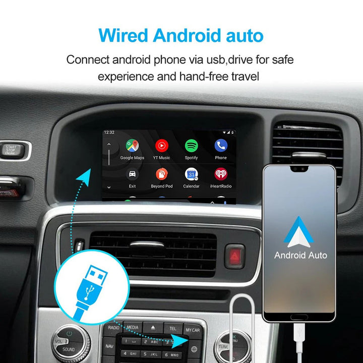 Car Craft Compatible With Volvo Xc60 Xc70 S60 S80 V60 V70 V40 2015-2018 Wireless Apple Carplay Android Auto Module Box For Car Play Decoder
