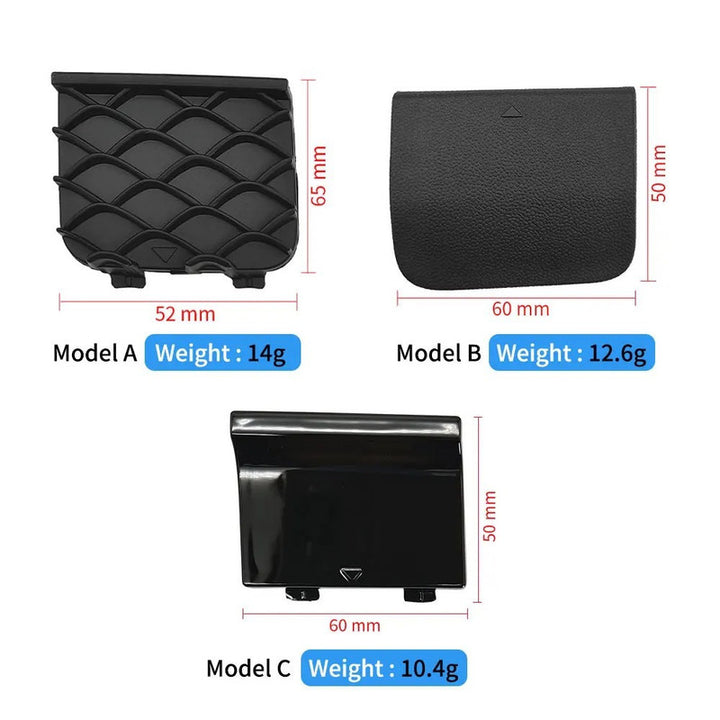 Car Craft Compatible With Mercedes Benz Cla W117 X117 2014-2019 Rear Bumper Tow Hook Towing Tochan Trailer Cover 1178853400 Unpainted B - CAR CRAFT INDIA