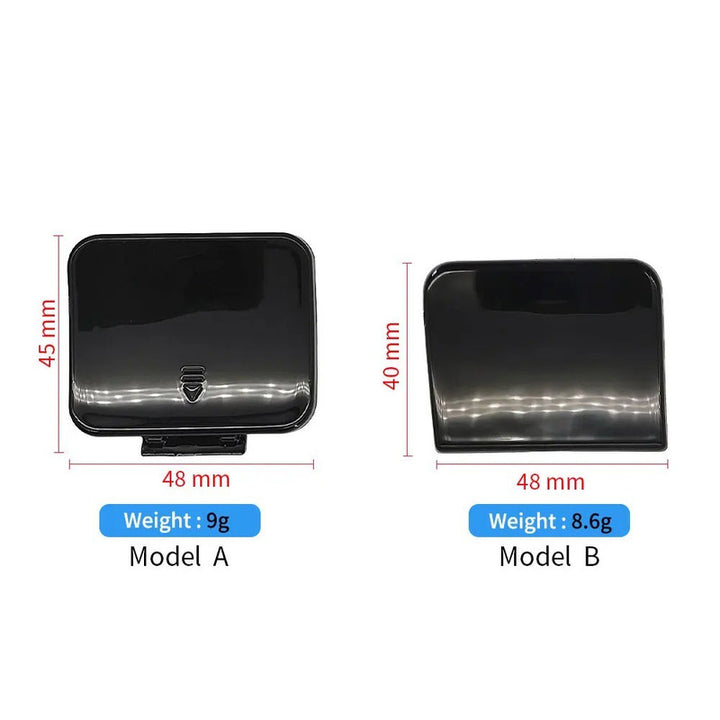 Car Craft Compatible With Mercedes Benz Ml W164 Lci 2009-2012 Rear Bumper Tow Hook Towing Tochan Trailer Cover 1648853223 Unpainted B - CAR CRAFT INDIA