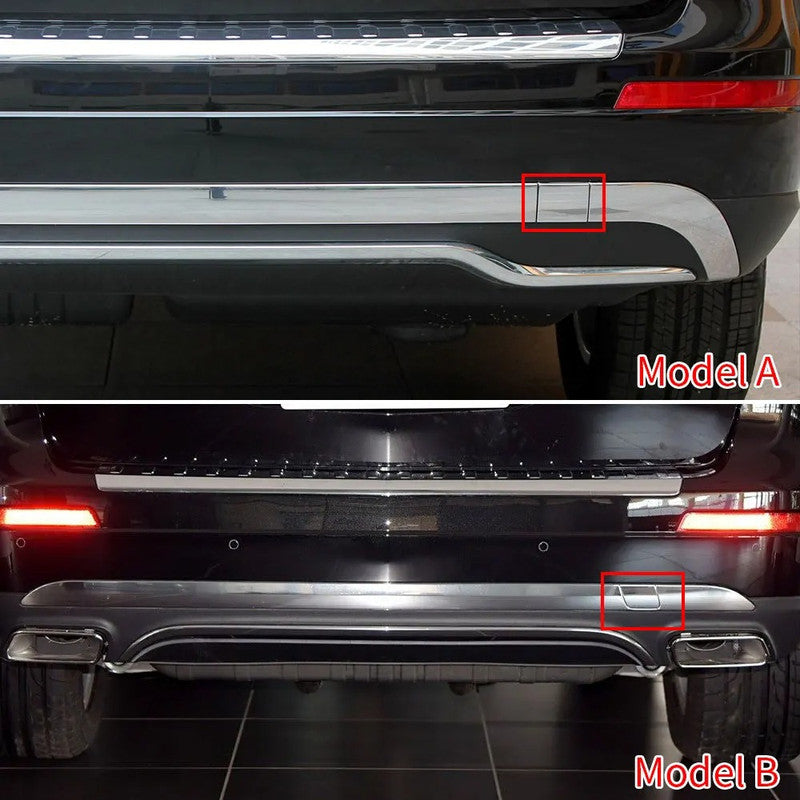 Car Craft Compatible With Mercedes Benz Gl W166 2012-2015 Rear Bumper Tow Hook Towing Tochan Trailer Cover 1668850823 Unpainted Model A - CAR CRAFT INDIA