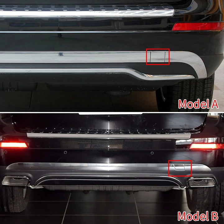 Car Craft Compatible With Mercedes Benz Gl W166 2012-2015 Rear Bumper Tow Hook Towing Tochan Trailer Cover 1668850823 Unpainted Model A - CAR CRAFT INDIA