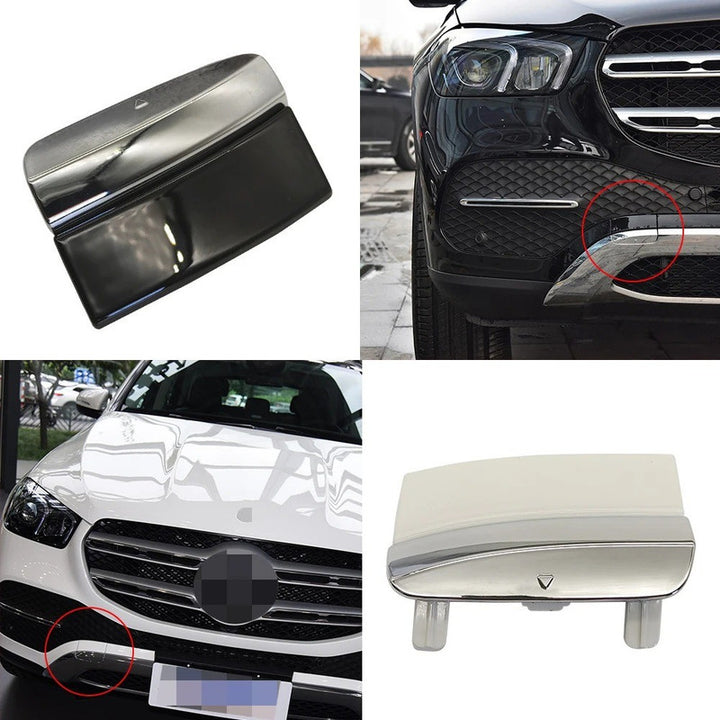Car Craft Compatible With Mercedes Benz Gle W167 X167 2020-2023 Front Bumper Tow Hook Towing Tochan Trailer Cover 1678853802 Unpainted - CAR CRAFT INDIA