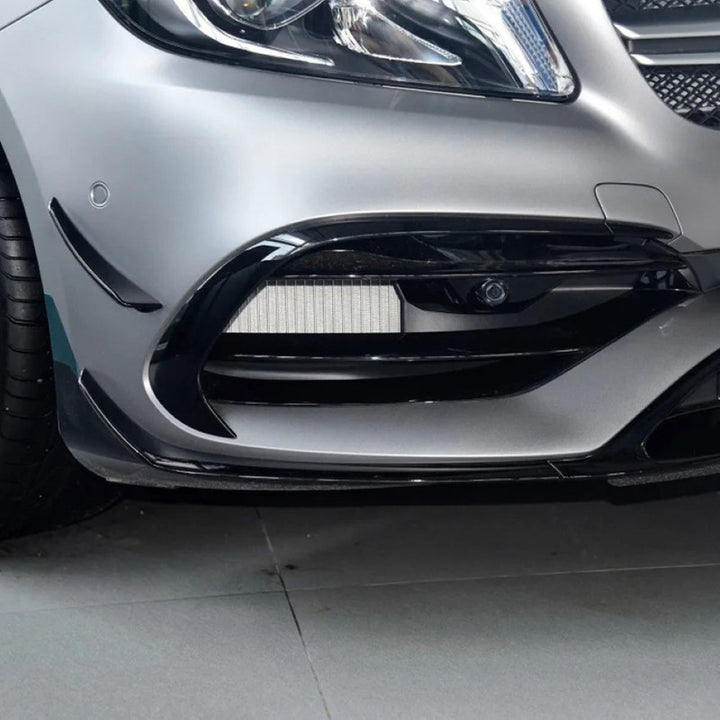 Car Craft Compatible With Mercedes Benz A Class W176 Lci 2016-2018 Amg Front Bumper Lip Skirt Splitter Spoiler Zst-166 Usa