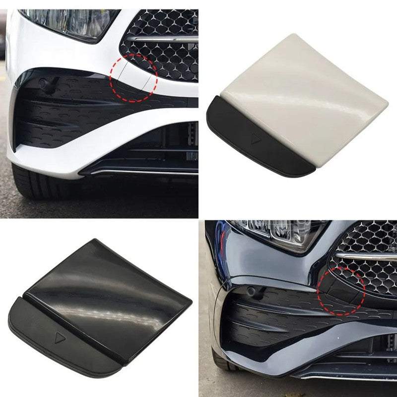 Car Craft Compatible With Mercedes Benz A Class W177 Lci 2023-2025 Front Bumper Tow Hook Towing Tochan Trailer Cover 1778859005 1778853406 Unpainted - CAR CRAFT INDIA