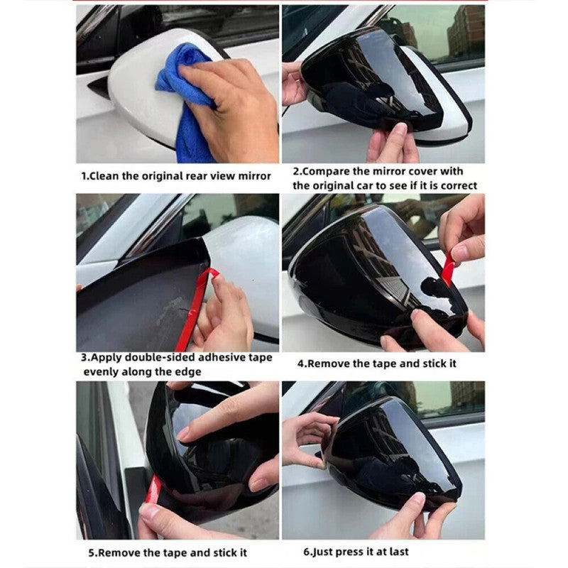 Car Craft Compatible With Mercedes A B C E S Gla Cla Class W176 13-18 W246 12-18 W204 08-14 W212 10-15 W221 06-13 W117 14-18 Gla W156 14-18 Side Rear View Mirror Cover Cap Ar-mr-059 Carbon Look Ar-mr-059 Cf CC-8579 - CAR CRAFT INDIA