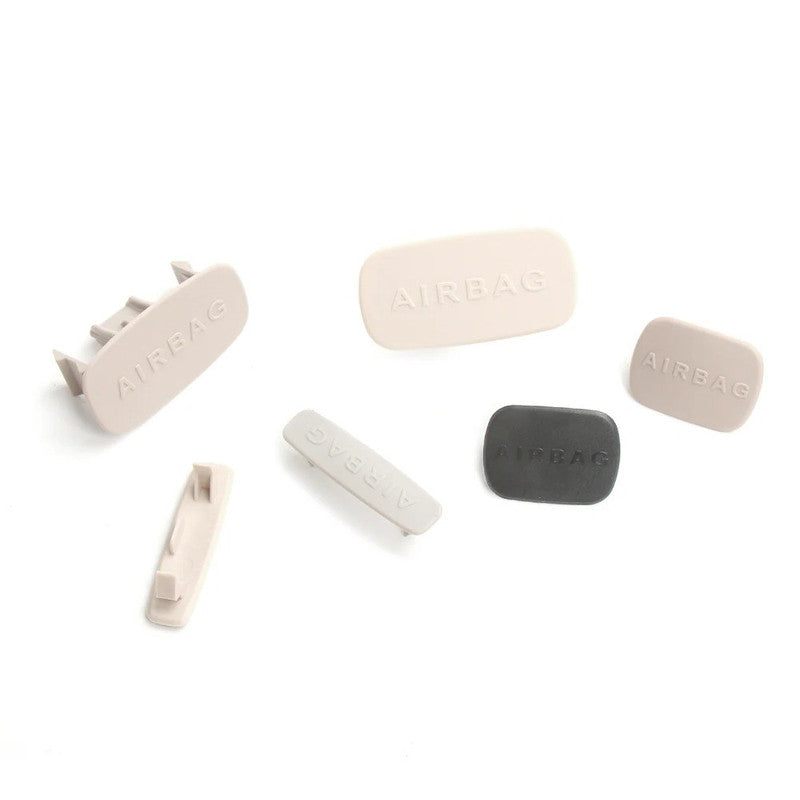 Car Craft Compatible With Mercedes Benz C Class W205 C205 2015-2021 A Piller Airbag Srs Decorative Cover Cap Trim 20569202217h52 Ashen Left CC-8956