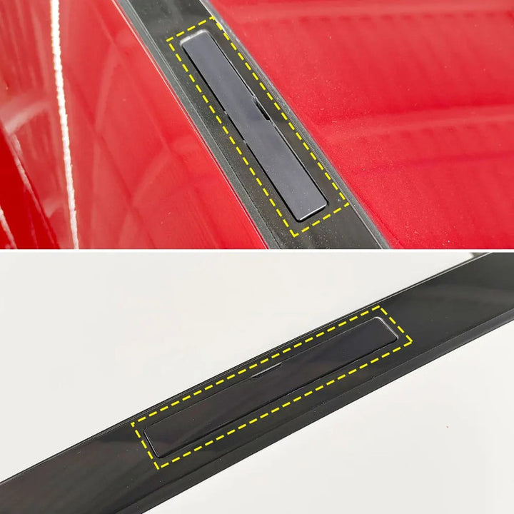 Car Craft Compatible With Mercedes Benz C Class W205 2015-2021 Glc W253 X253 2016-2022 Car Roof Rail Molding Trim Luggage Rack Cover Plate 2057504100 Unpainted - CAR CRAFT INDIA