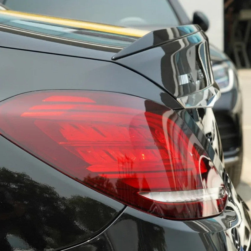 Car Craft Compatible With Mercedes C Class W205 2014-2019 Rear Trunk Wing Boot Lip Spoiler C63s Style Ar-benz-056 Gb Glossy Black CC-8584 - CAR CRAFT INDIA
