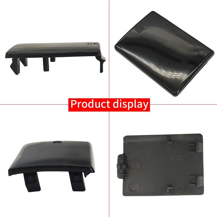 Car Craft Compatible With Mercedes Benz E Class W211 2003-2006 Front Bumper Tow Hook Towing Tochan Trailer Cover 2118850026 Unpainted - CAR CRAFT INDIA