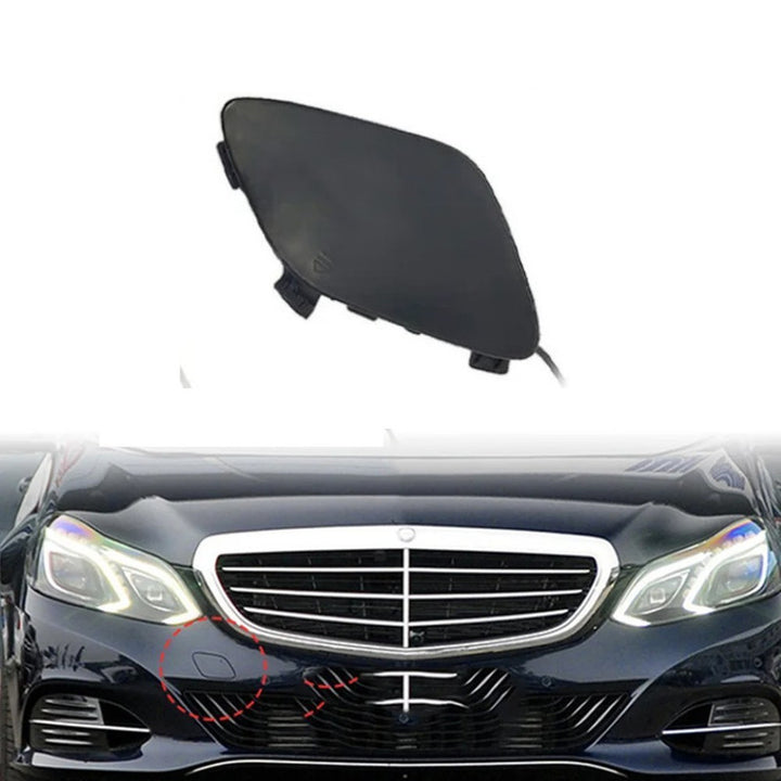 Car Craft Compatible With Mercedes Benz E Class W212 Lci 2013-2015 Front Bumper Tow Hook Towing Tochan Trailer Cover 2128850526 New Unpainted - CAR CRAFT INDIA
