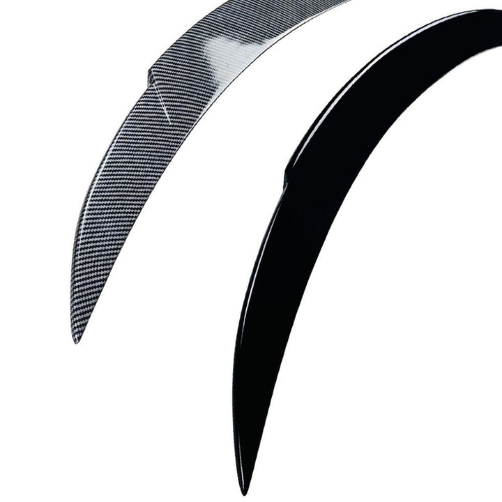 Car Craft Compatible With Mercedes Benz E Class W214 2024+ Rear Trunk Boot Wing Lip Spoiler Brabus Style Carbon Fiber Look Zst-676 Cf