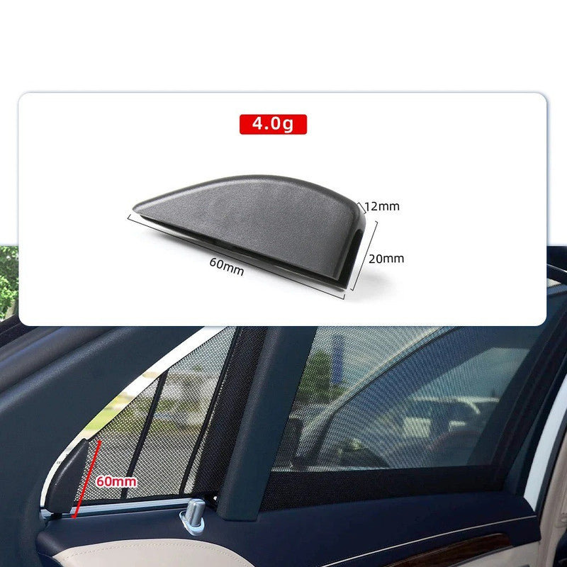 Car Craft Compatible With Mercedes S Class W222 2014-2020 Rear Door Window Sun Shadow Curtain Hook Roller Blind Mounting Buckle Sunshade Retainer Clip Buckle 2228120000 Left CC-8972