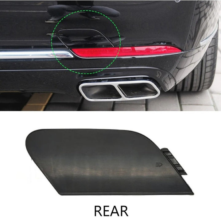 Car Craft Compatible With Mercedes Benz S Class W222 2014-2017 Rear Bumper Tow Hook Towing Tochan Trailer Cover 2228850424 2228853600 Unpainted - CAR CRAFT INDIA
