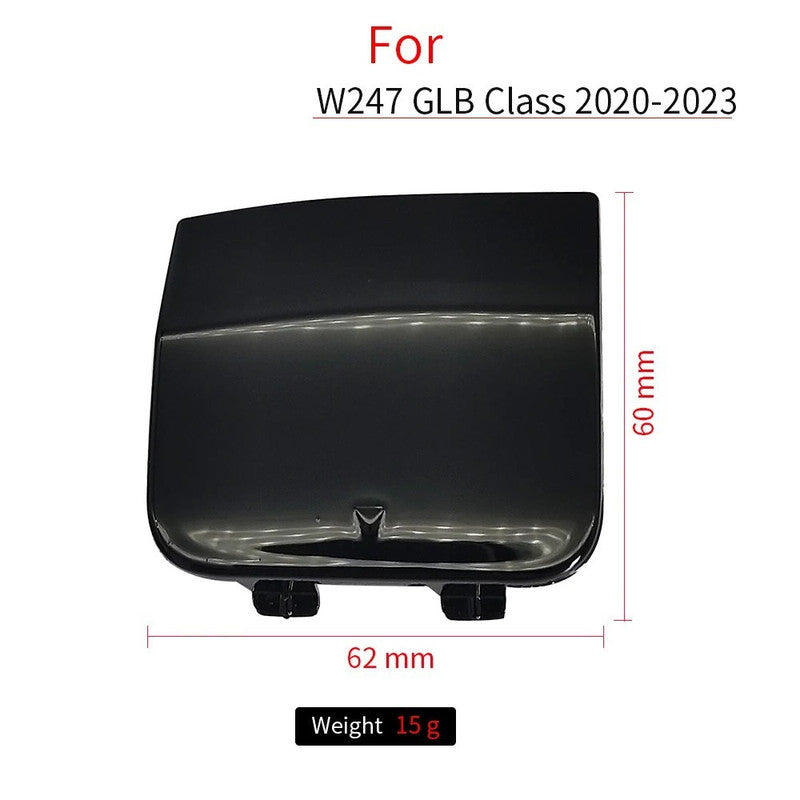 Car Craft Compatible With Mercedes Benz Glb W247 2020-2024 Rear Bumper Tow Hook Towing Tochan Trailer Cover 2478857301 Unpainted - CAR CRAFT INDIA