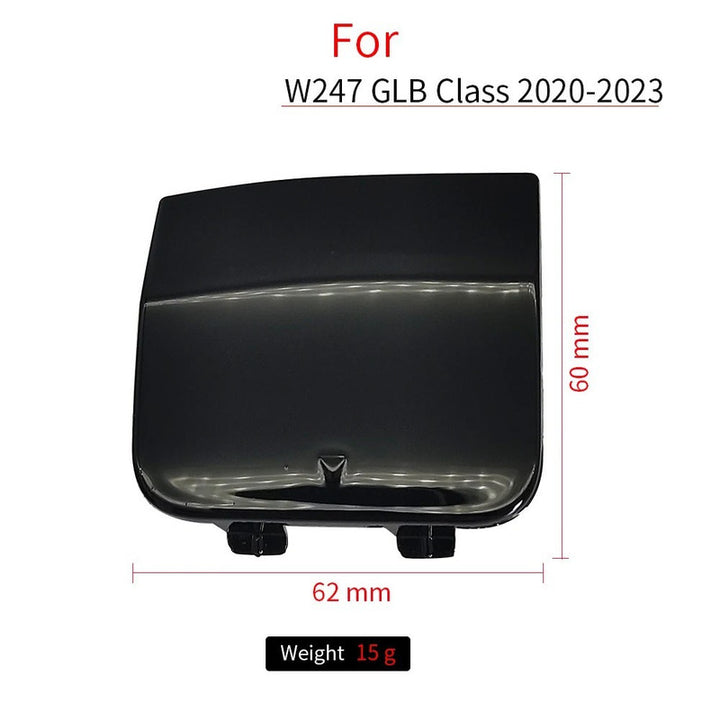 Car Craft Compatible With Mercedes Benz Glb W247 2020-2024 Rear Bumper Tow Hook Towing Tochan Trailer Cover 2478857301 Unpainted - CAR CRAFT INDIA