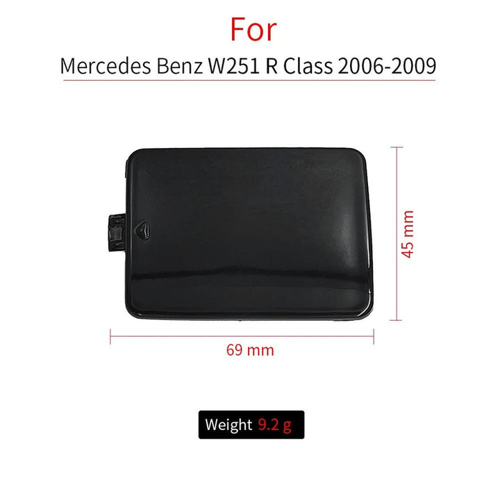 Car Craft Compatible With Mercedes Benz R Class W251 2006-2009 Front Bumper Tow Hook Towing Tochan Trailer Cover 2518850023 Unpainted Usa - CAR CRAFT INDIA