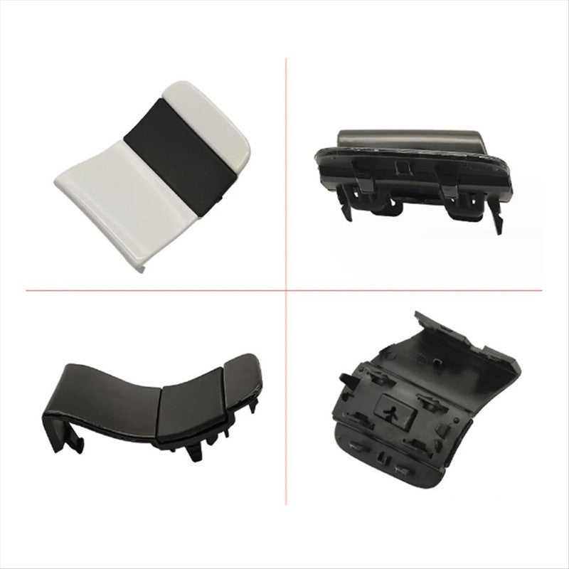 Car Craft Compatible With Mercedes Benz Glc W254 X254 2024+ Front Bumper Tow Hook Towing Tochan Trailer Cover 2548851801 Unpainted - CAR CRAFT INDIA