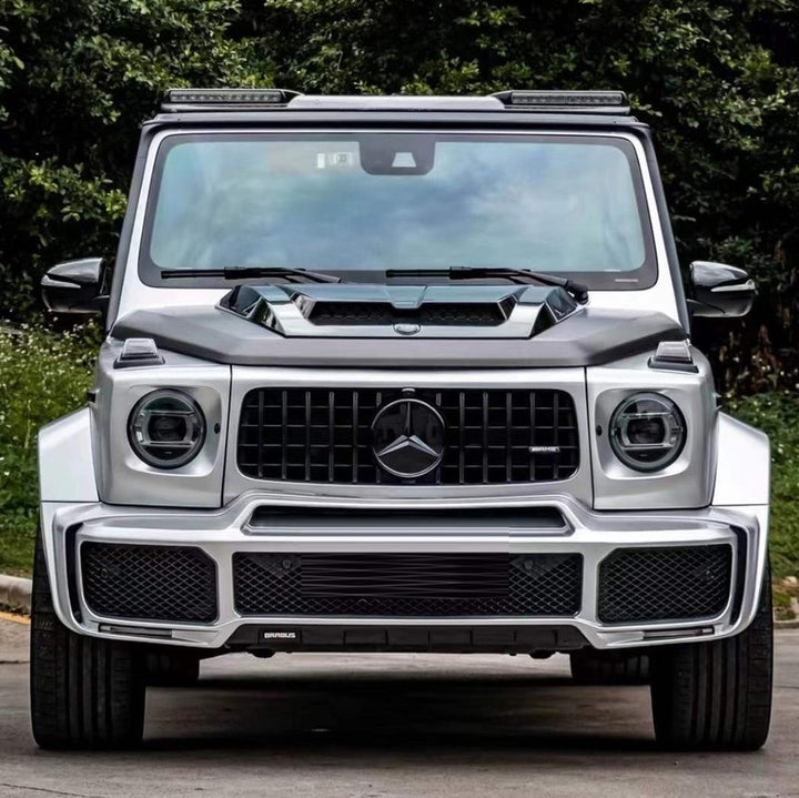 Car Craft Compatible With Mercedes Benz G Class G Wagon W464 2019-2024 Upgrade Facelift Convert To G63 G55 G500 Brabus Bbs Bodykit Bumper