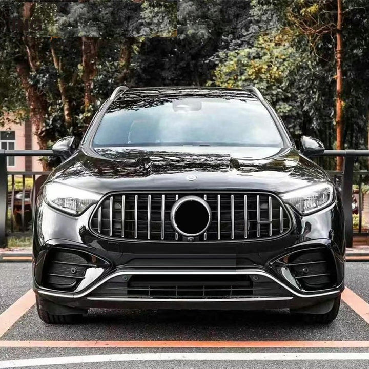 Car Craft Compatible With Mercedes Benz Glc W254 2023-2026 Upgrade Facelift Convert To Glc63 Amg Bodykit Front Rear Bumper Skirt Gril Diffuser Exhaust Pipe Tip Wheel Arch