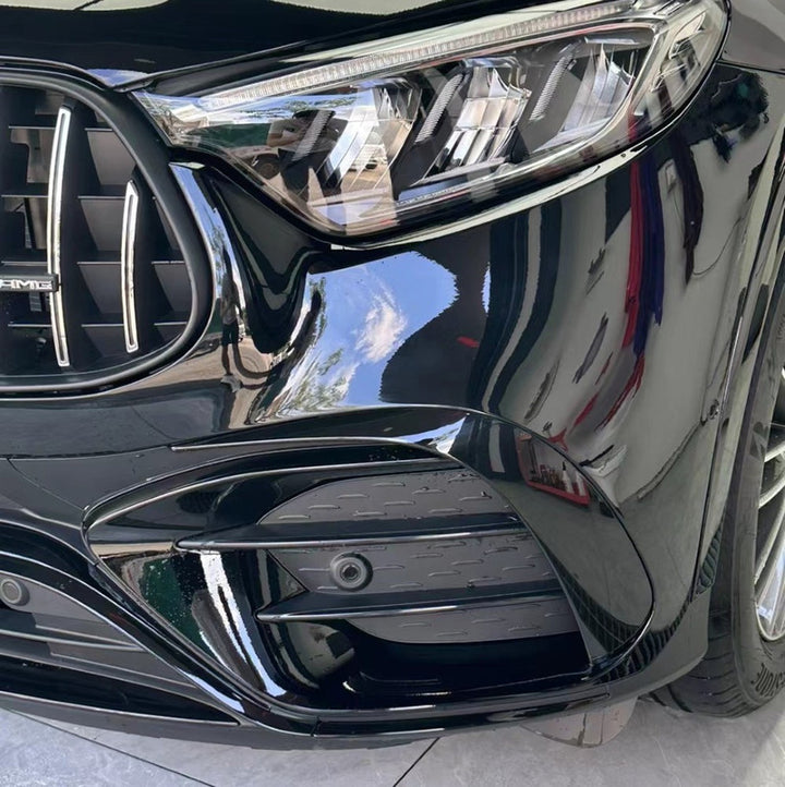 Car Craft Compatible With Mercedes Benz Glc W254 2023-2026 Upgrade Facelift Convert To Glc63 Amg Bodykit Front Rear Bumper Skirt Gril Diffuser Exhaust Pipe Tip Wheel Arch