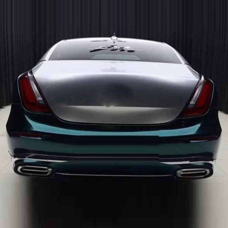 Car Craft Compatible With Jaguar Xj Xjl 2010-2019 Upgrade Facelift Convert To 2020 Style Bodykit Front Rear Bumper Headlight Taillight Skirt Exhaust Pipe Tip - CAR CRAFT INDIA