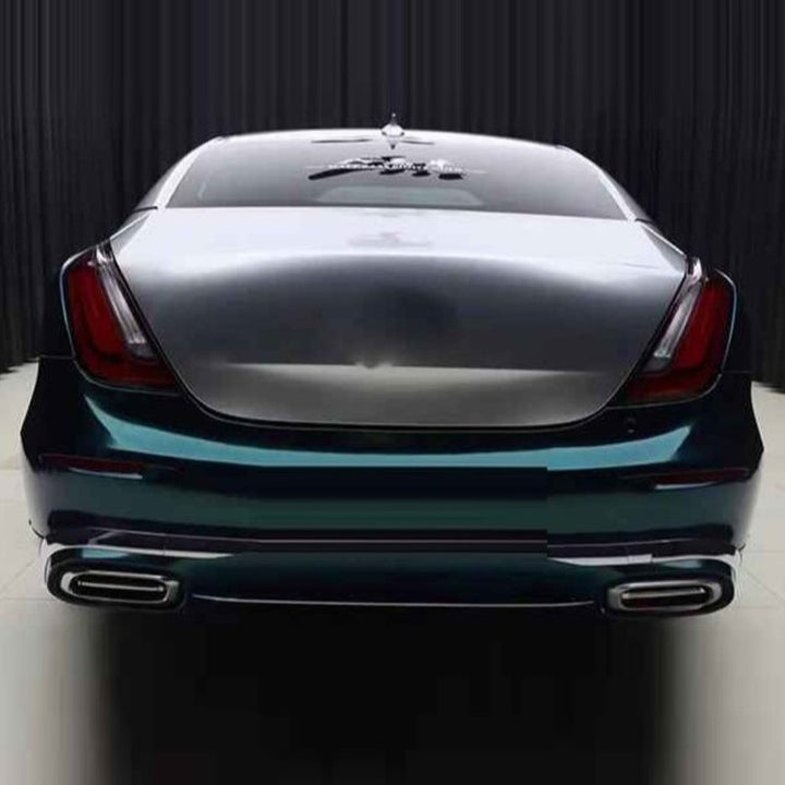 Car Craft Compatible With Jaguar Xj Xjl 2010-2019 Upgrade Facelift Convert To 2020 Style Bodykit Front Rear Bumper Headlight Taillight Skirt Exhaust Pipe Tip - CAR CRAFT INDIA