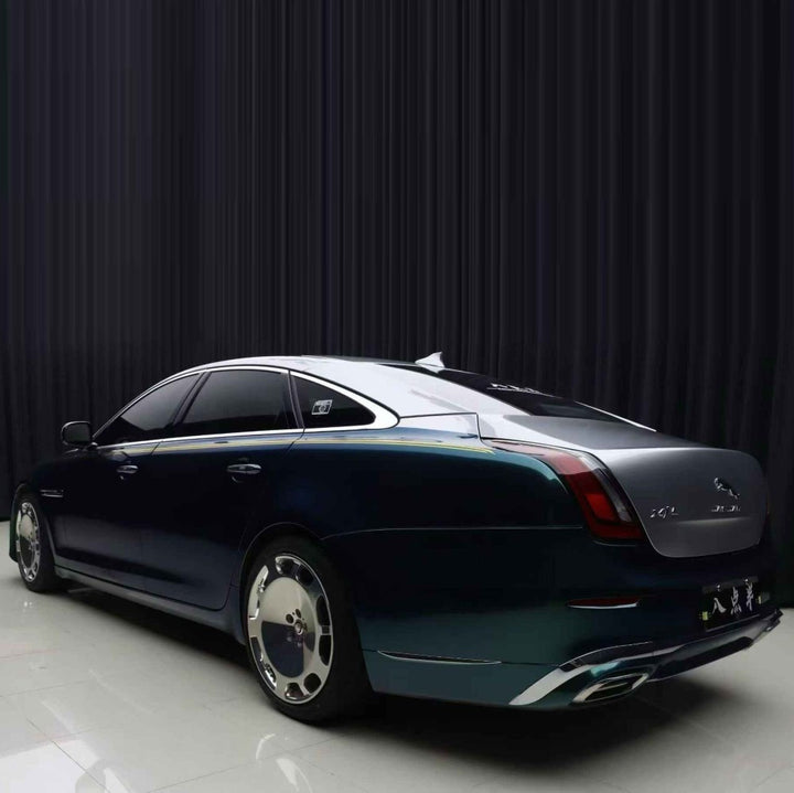 Car Craft Compatible With Jaguar Xj Xjl 2010-2019 Upgrade Facelift Convert To 2020 Style Bodykit Front Rear Bumper Headlight Taillight Skirt Exhaust Pipe Tip - CAR CRAFT INDIA