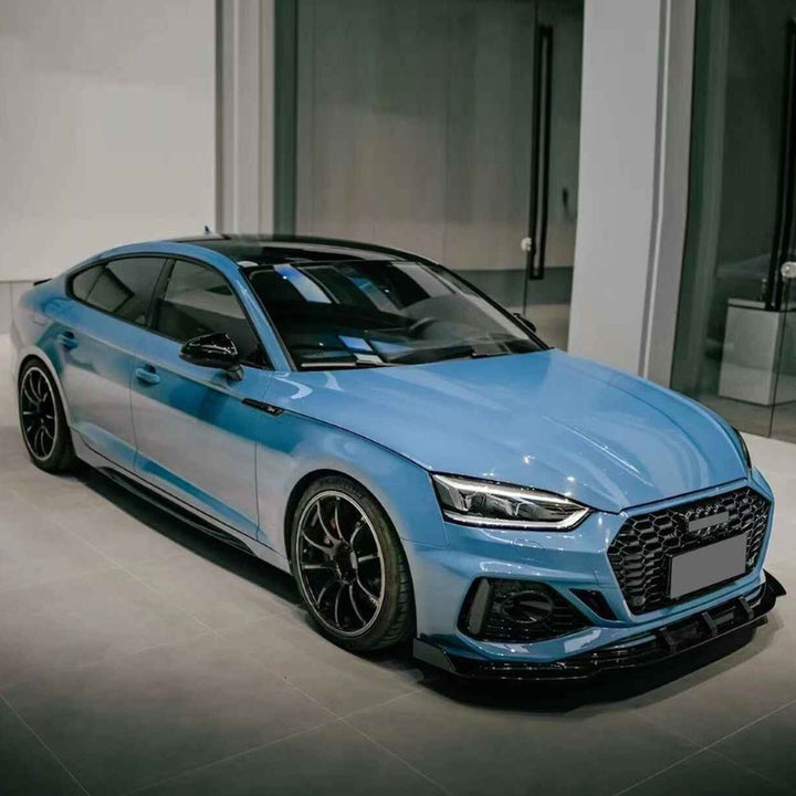 Car Craft Compatible With Audi A5 S5 Rs5 2017-2020 Upgrade Convert To Rs5 S5 2021 Style Sport Front Bumper Bodykit Grill Fog Grill A5-037 Gc - CAR CRAFT INDIA