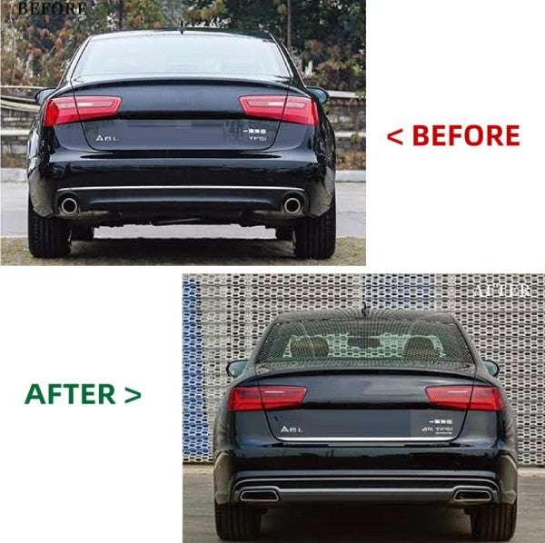 Car Craft Compatible With Audi A6 C7 2010-2015 To 2016 C7pa Upgrade Facelift Matrix Conversion Bodykit Bumper Headlight Taillight CC-6316 - CAR CRAFT INDIA
